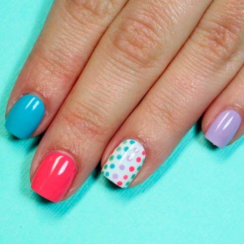 2019 Beautiful and Colorful Easter Nail Art Designs