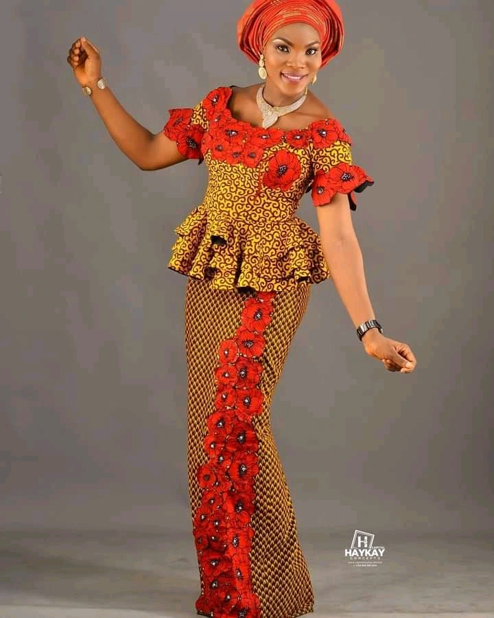 Ladies See 30 Gorgeous and Classy Ankara Skirts and Blouse Styles to Rock This Weekend