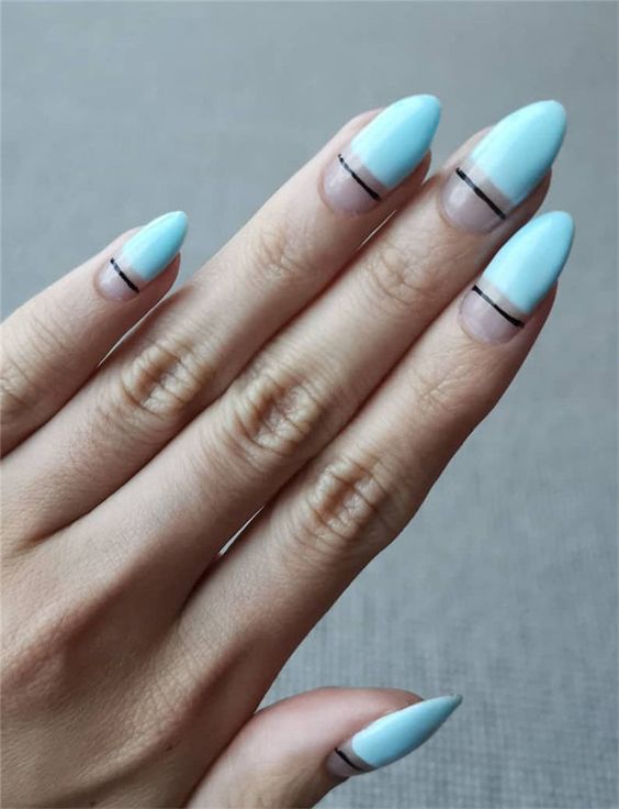 2019 Creative and Beautiful Almond Nails Ideas