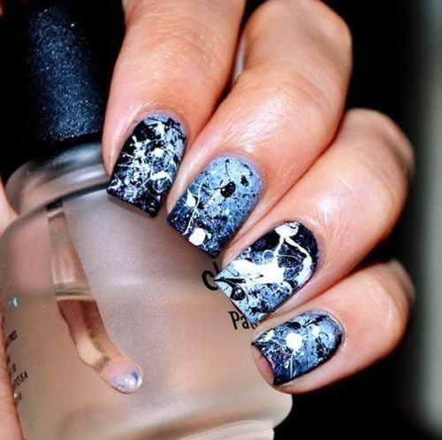 splatter nails