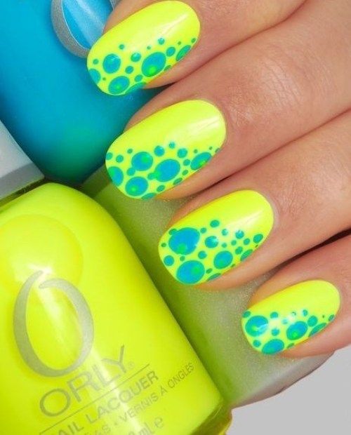 neon nails