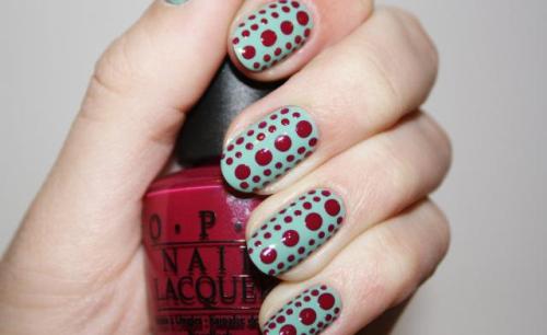 dot to dot nail art