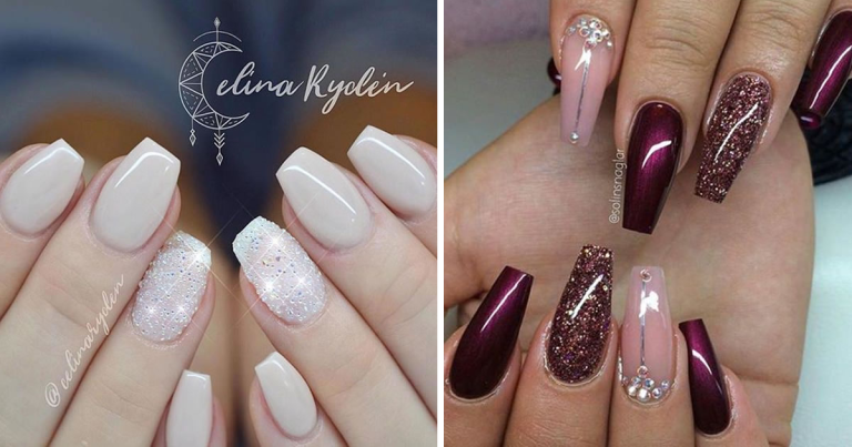 97 Inspiring Coffin Nail Ideas to Try This Year