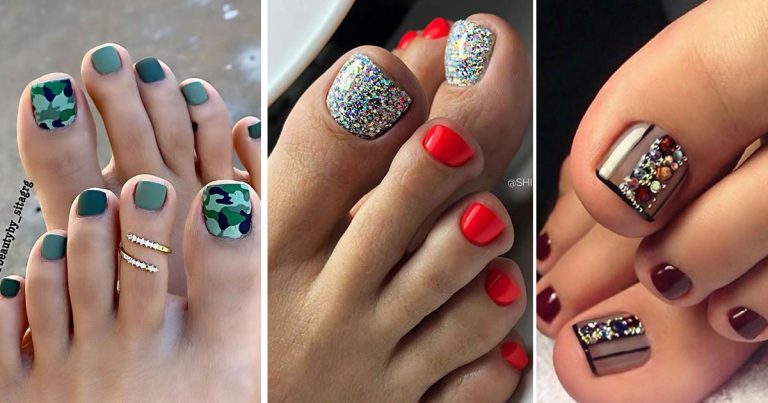 165 Photos: Cute Toe Nail Art Ideas for Summer