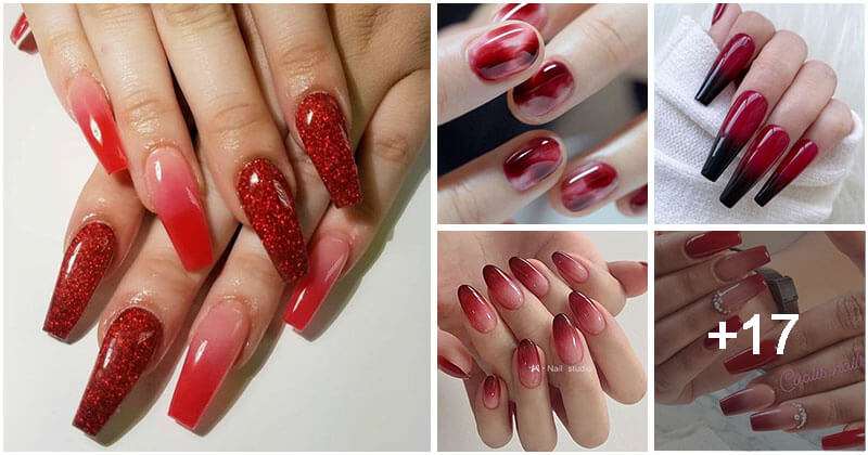 20+ Red Ombre Nail Design Ideas That Will Make You Fall In Love