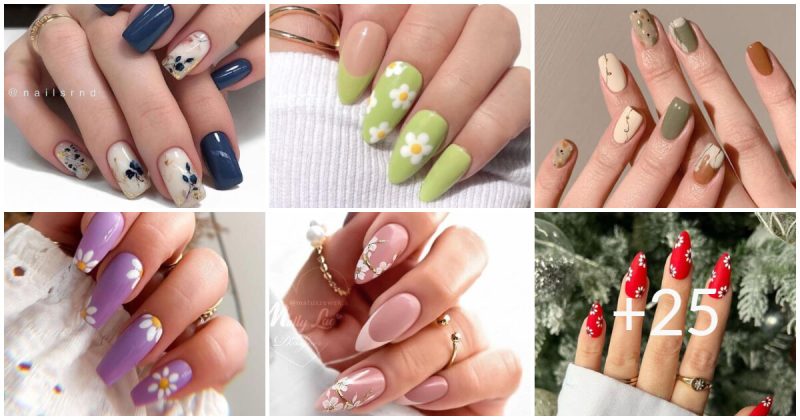30 Alluring Floral Nail Ideas That Will Turn Your Hands Into Mini-Gardens