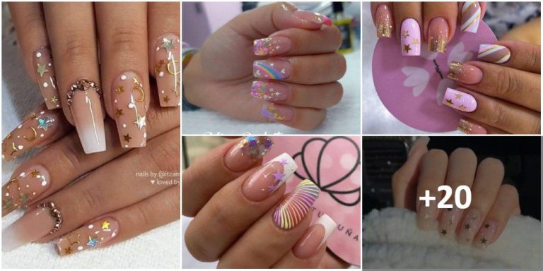 25 Stunning Star-Adorned Nail Designs