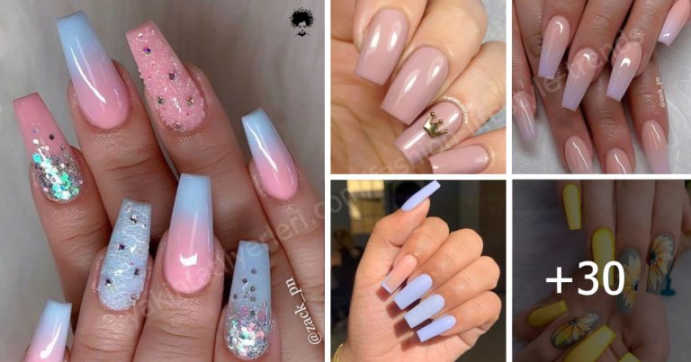 35 Best Long Acrylic Nail Art Design Ideas for 2023