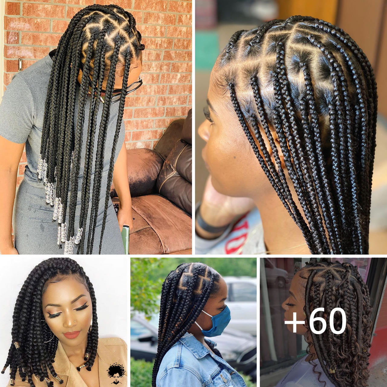 65 Box Braid Beauties To Help Inspire Your Next Look