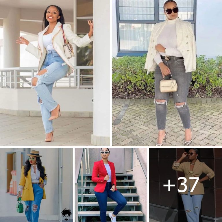 37+ Stunning Photos: Top Blazer and Jeans Outfit Ideas for Women