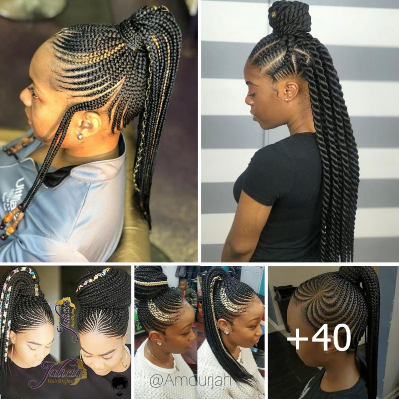 40 Braided Ponytail Hairstyles for Women to Try in 2024