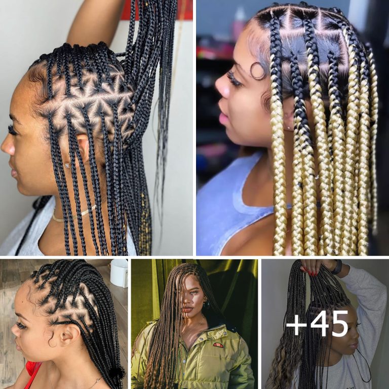 45 Knotless Braid Styles 2023: Jumbo, Lose Braids & More