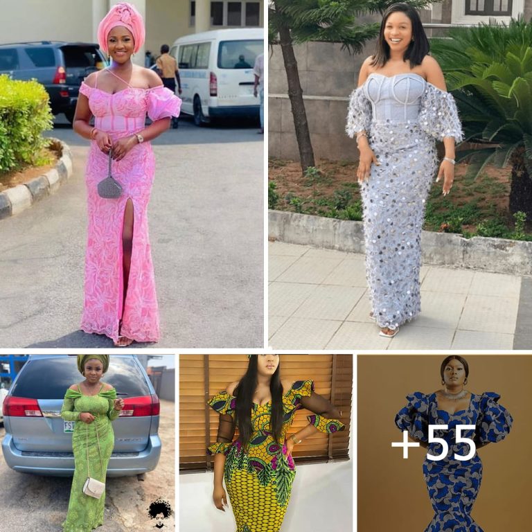 55 Divine Ankara and Lace Combos: Current Trends for Church and Celebratory Events