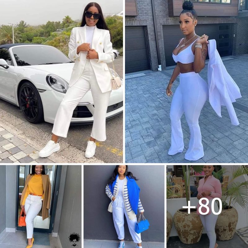 80+ Chic White Pants Outfit Ideas For Women [2025]