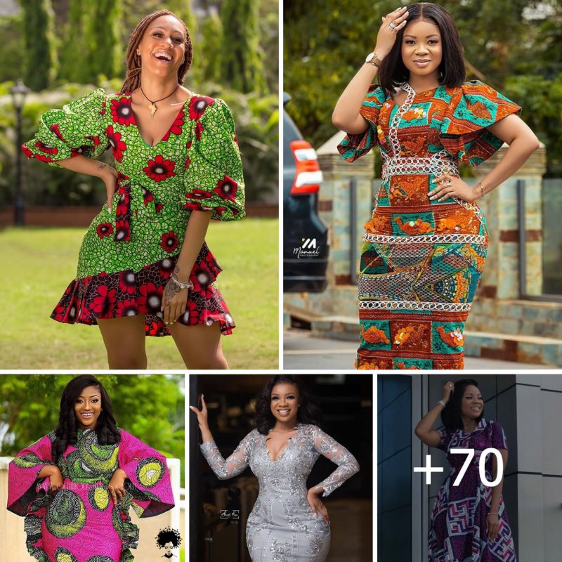70+ Latest Beautiful, Elegant and S.e.x.y Anakra Long Gowns styles for All Occasion