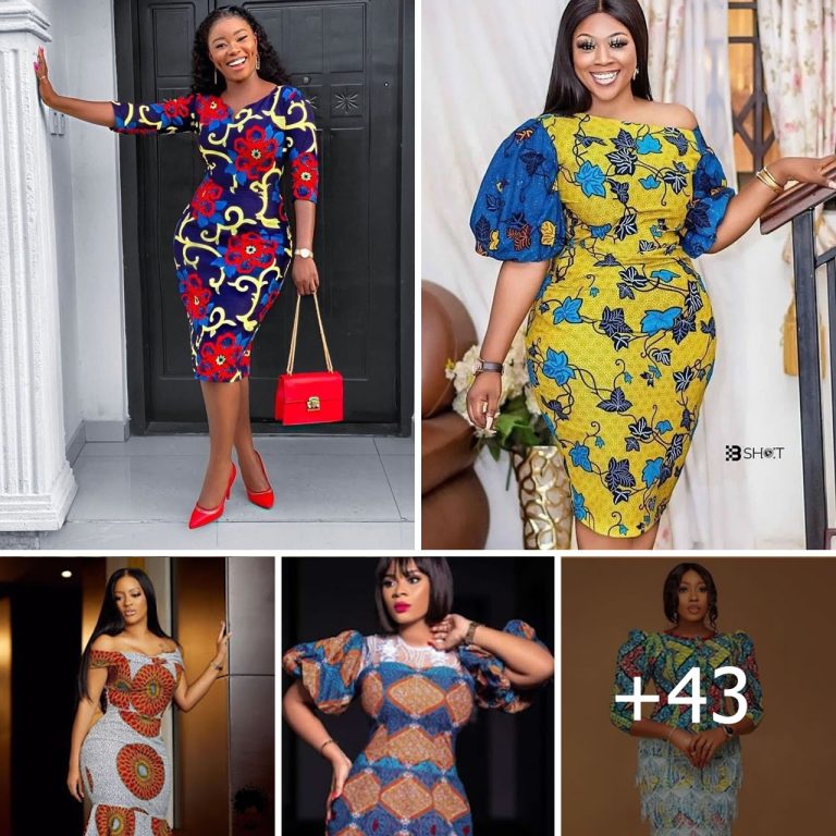 43 Chic Ankara Midi Gowns: The Latest Must-Have Styles for Ladies in 2022-2023