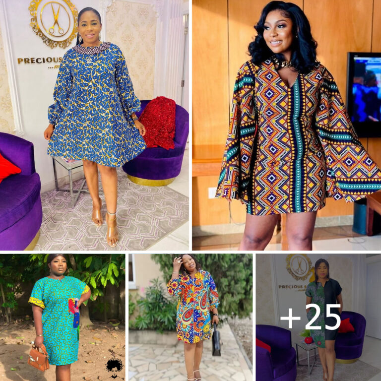 Casual Ankara Gown Styles To Rock In 2023