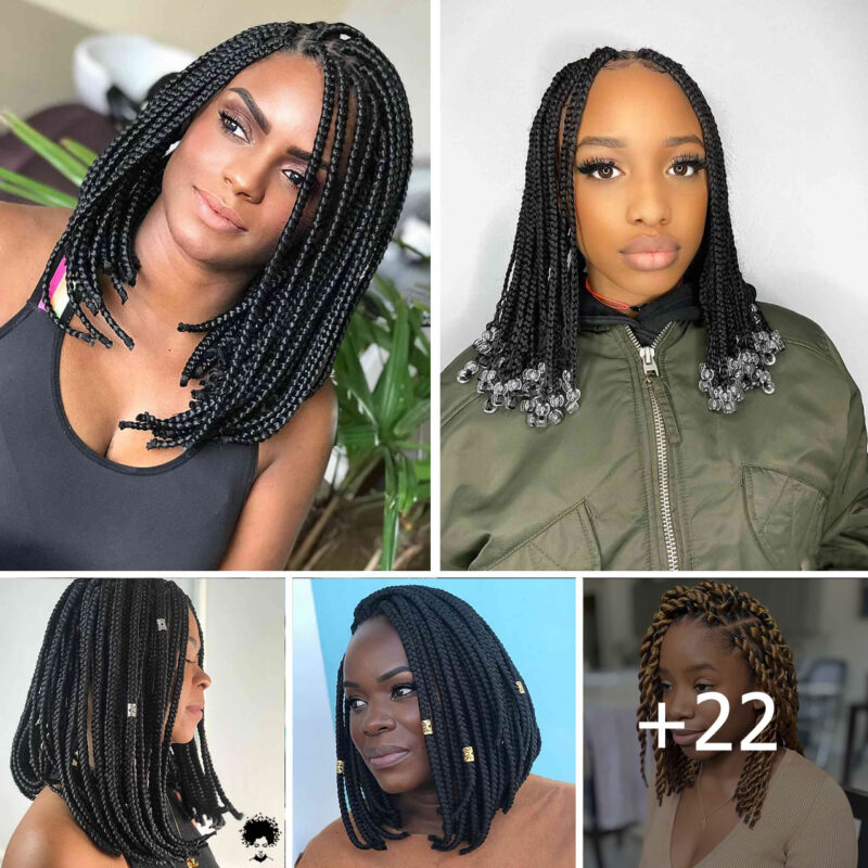22 Poppin’ Medium Box Braid You Have to See