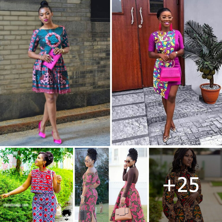 25+ Classy And Stylish Ankara Styles To Slay This Weekend.