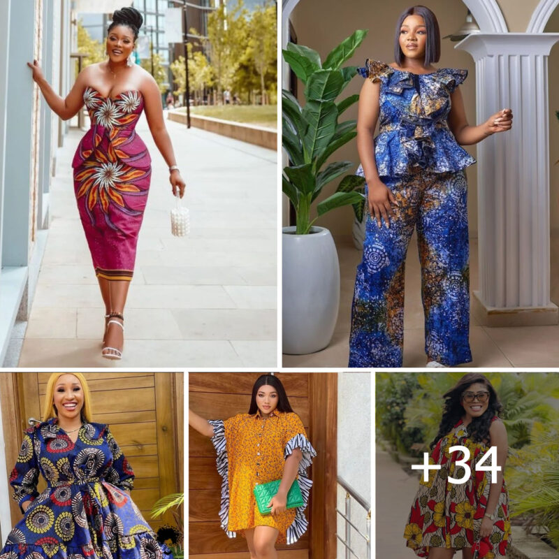 30+ Amazing Ankara Styles For Stylish Ladies.