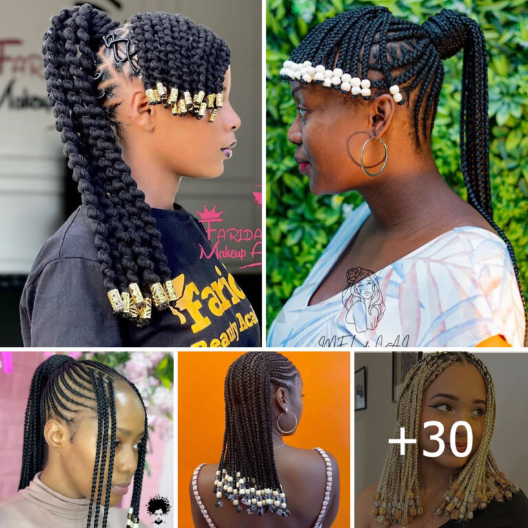 30 Enchanting Braids with Beads Hairstyles to Try ASAP