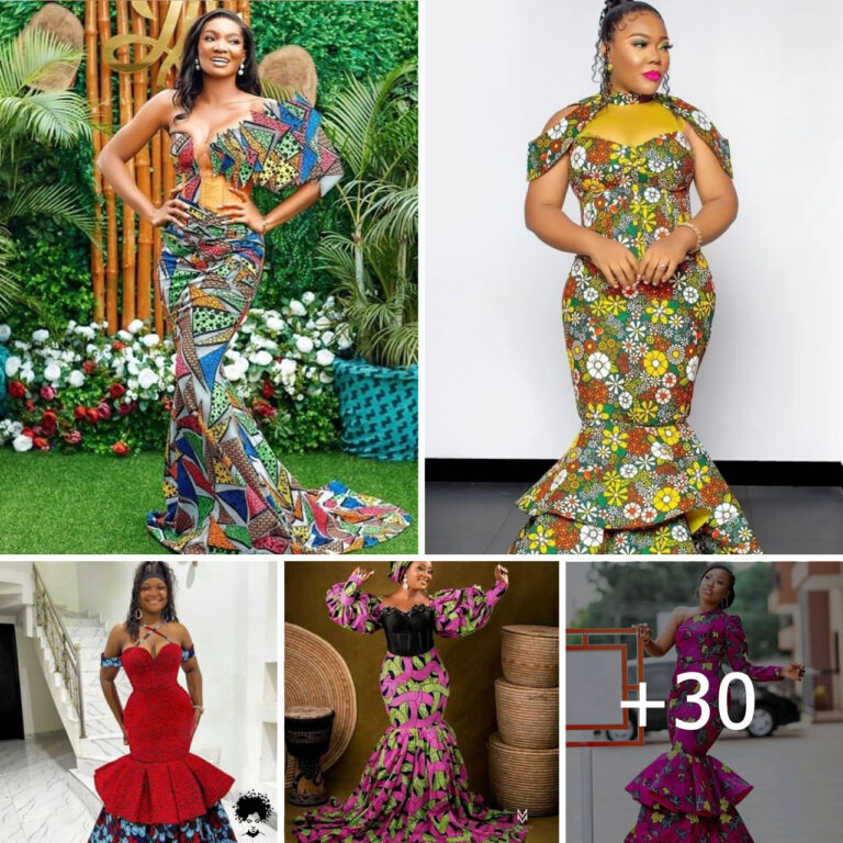 30+ Trending Fabulous Stunning Ankara Styles You Can Rock.
