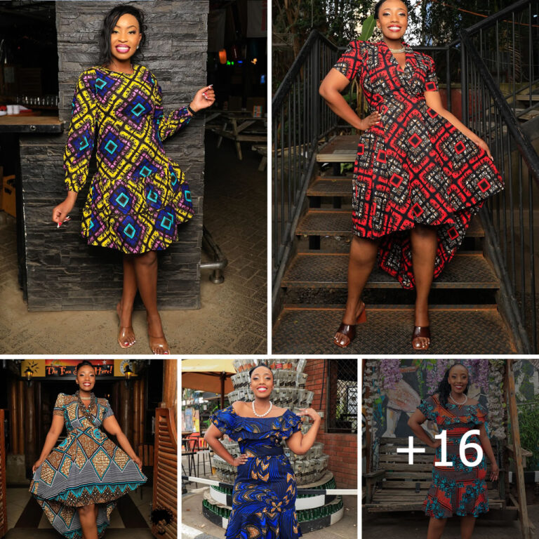 Gorgeous Kitenge Traditional Dresses For South Africans