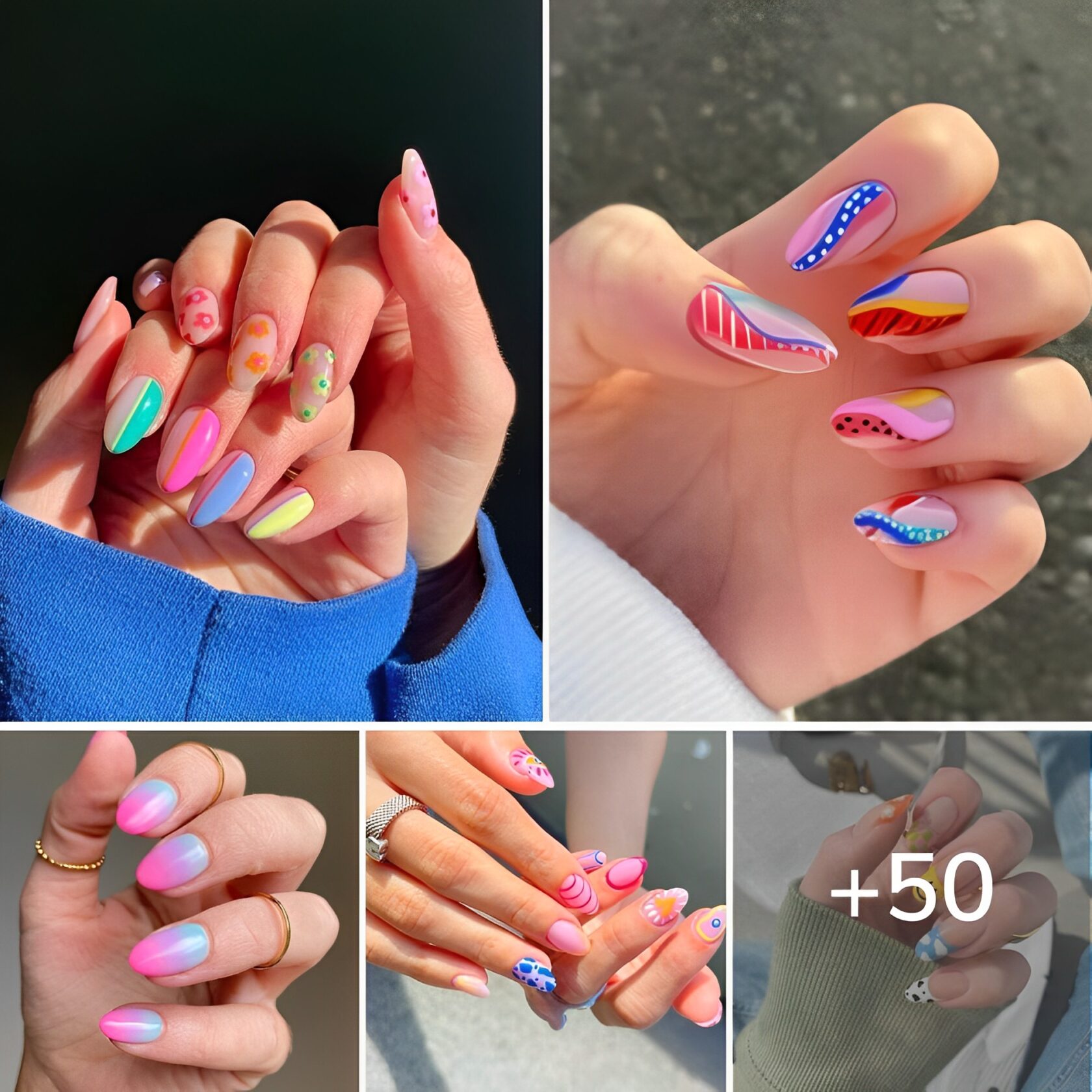 BRIGHT CUTE SUMMER NAILS OF 2023 TO ROCK THIS SEASON