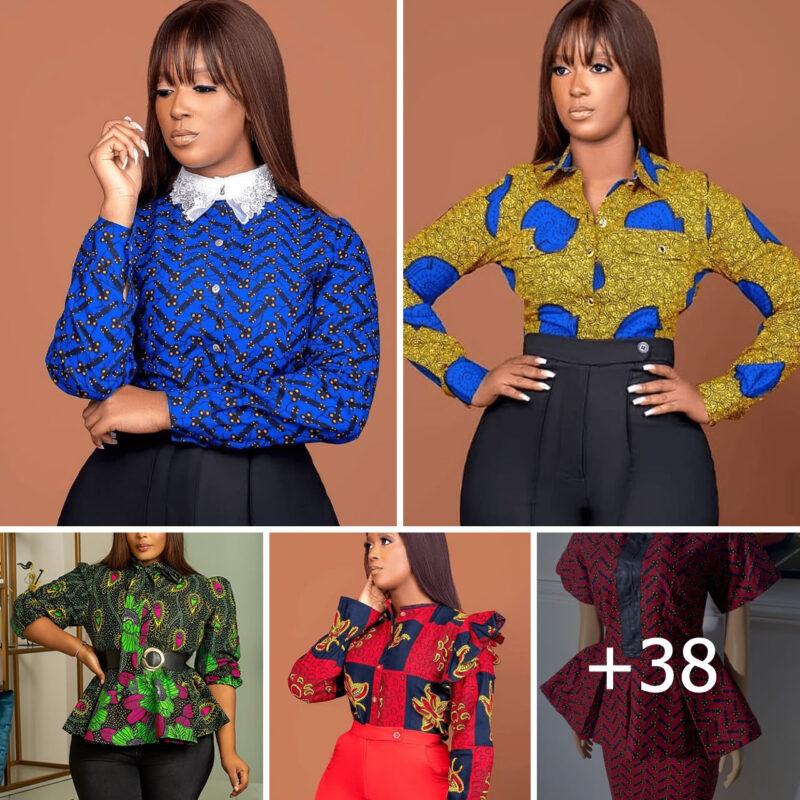 30+ Trendy and Classic Ankara Styles for Office Outfit