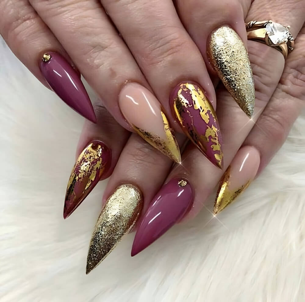 30 Gorgeous Mountain Peak Nails For Charming Girls - 227