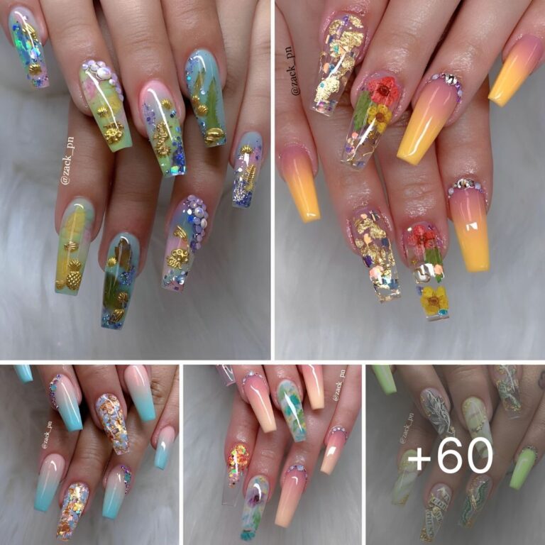 60 Most Popular Coffin Nails Designs