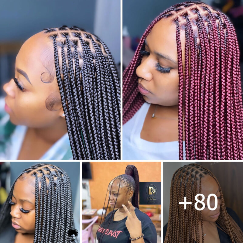 +80 Latest Knotless Braids Hairstyles for 2023 | Styles for All Hair Types