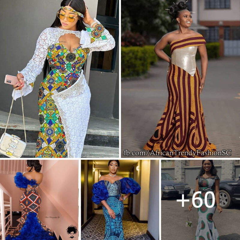 Fabulous Ankara Long Gown Styles That Rocks.