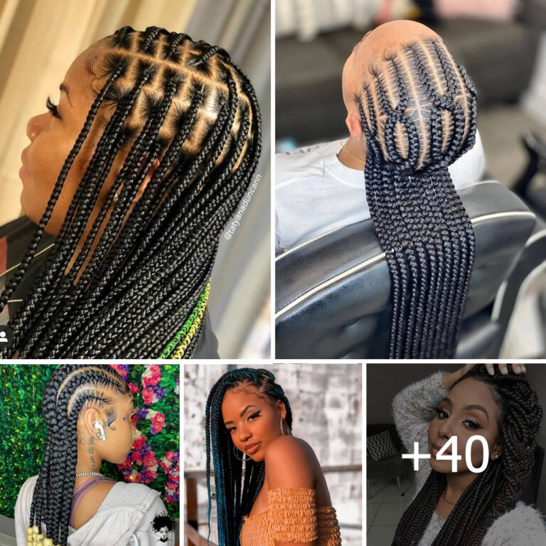 Latest Black Braided Hairstyles To Wow You This Season