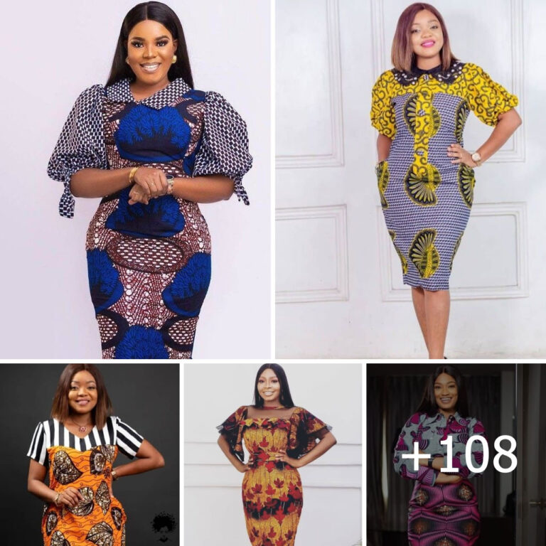 New Ankara gown styles you need to replace the faded ones in your wardrobe