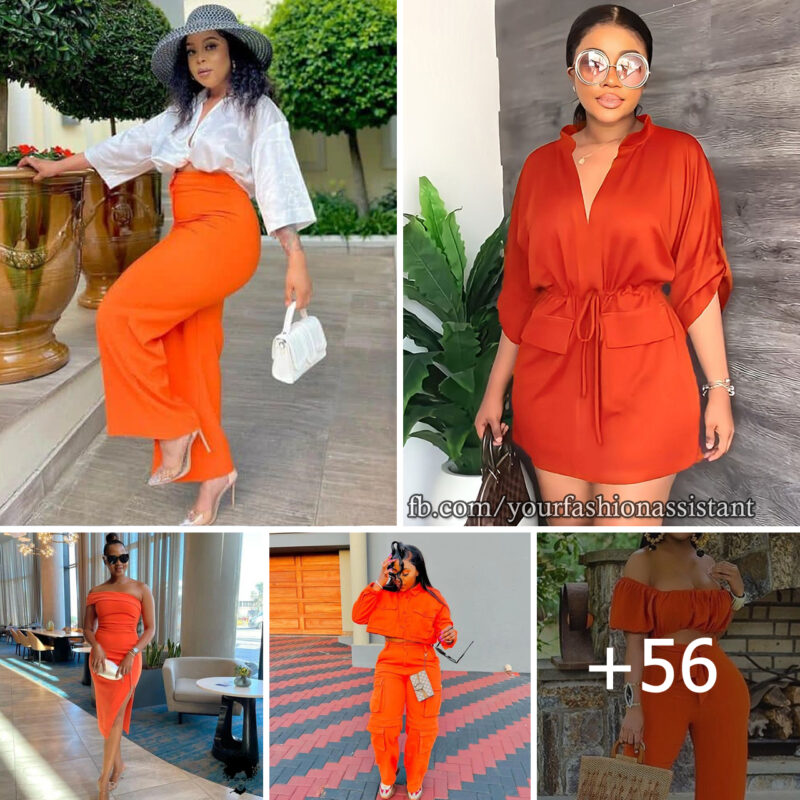 Radiant Rhythms: Honoring Women Who Shine in Stunning Orange Hues!