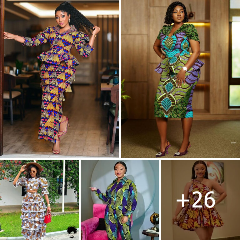 25+amazing Ankara Styles For Fashionable Ladies.