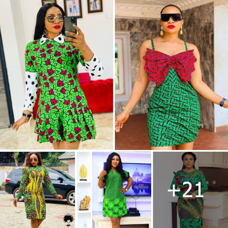 Stylish Tips for Embracing Green Colored Ankara Styles with Flair