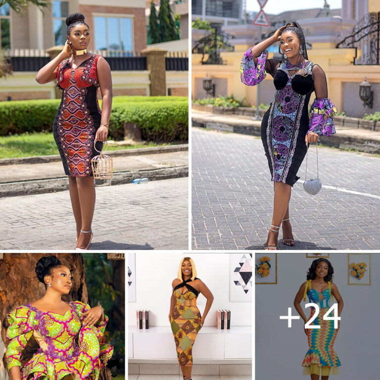 Dazzling in Dashiki: A Closer Look at Ankara Gowns for Ladies with Panache 🌟👗