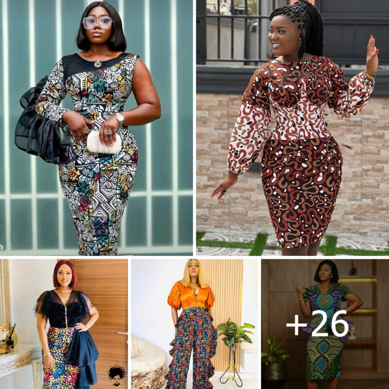 26 PHOTOS: Fascinating Tailor Made Ankara Styles For Working Ladies