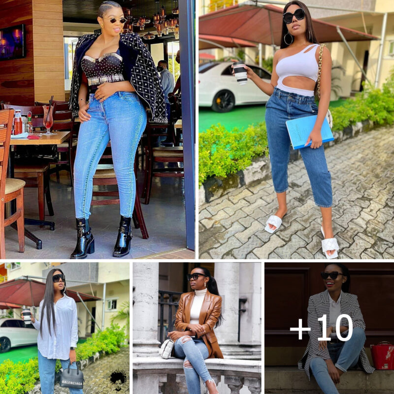 Explore versatile ways to style jeans for a chic and polished appearance.