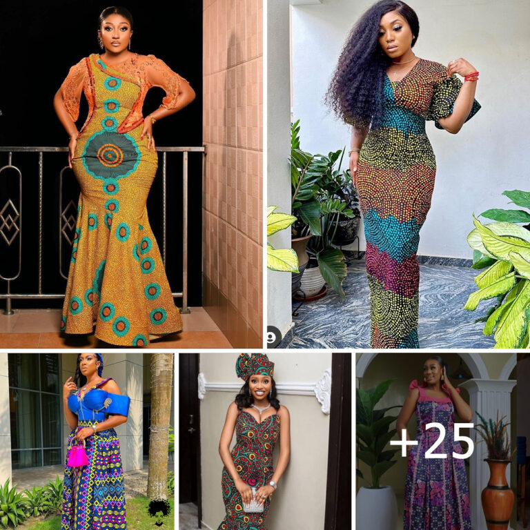 25+ Beautiful and Captivating Outfits with Ankara Fabric