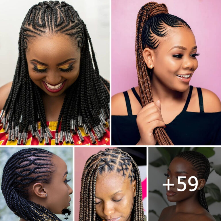 Exquisite Ghana Weaving Shuku Styles: Elegant Braided Bun Variations