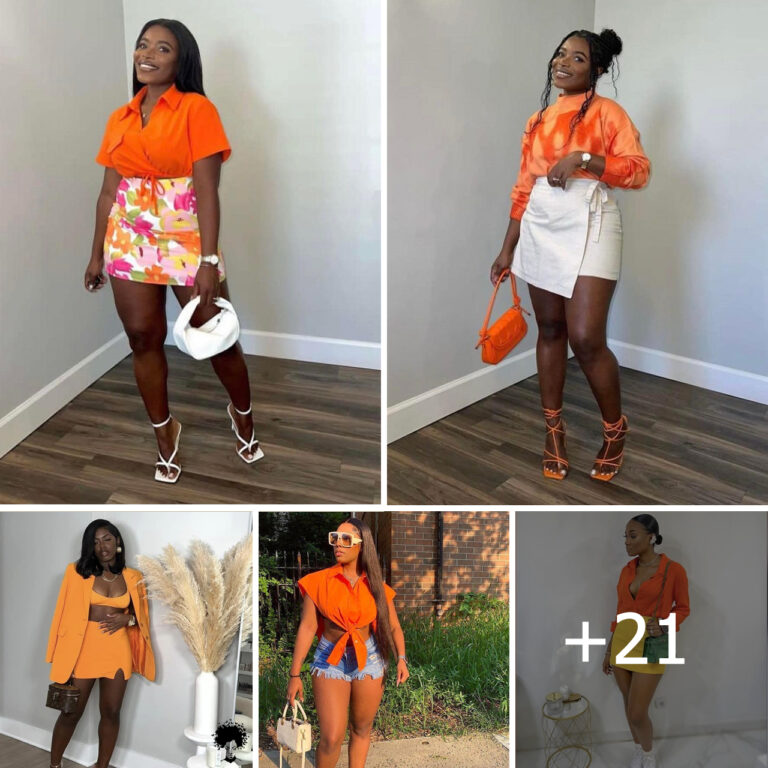 21+ Orange Outfits To Add Some Color To Your Day