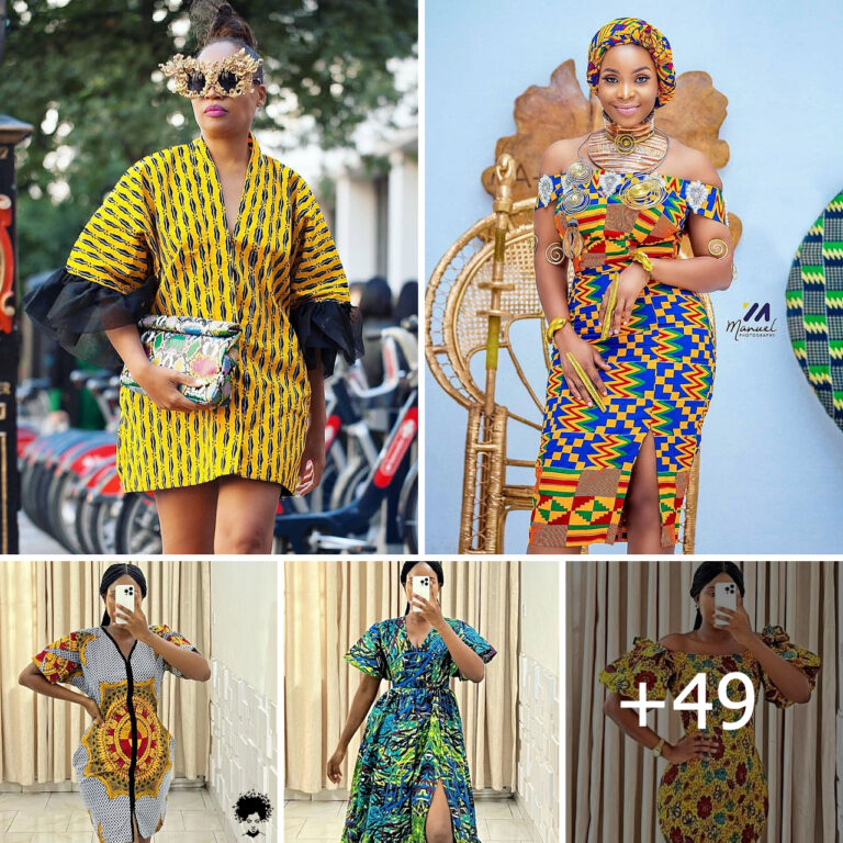 African Elegance Unveiled: The Ankara Gown Extravaganza of 2024