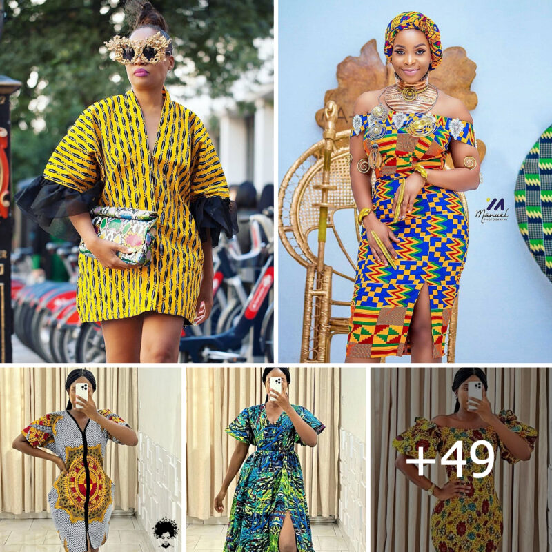 African Elegance Unveiled: The Ankara Gown Extravaganza of 2024