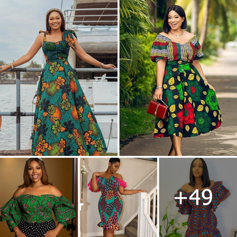 Ankara Chic: 49+ Dazzling Styles Redefining Women’s Fashion in 2024