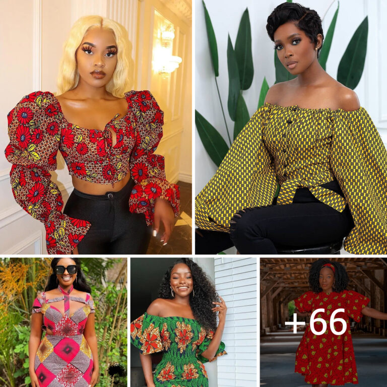 Ankara Elegance: The Top 55 Styles for Ladies in the Spotlight