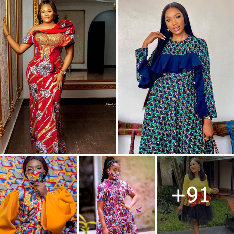 Ankara Styles for Ladies 2024: Explore the Latest and Unique Gown Trends! 🌟👗