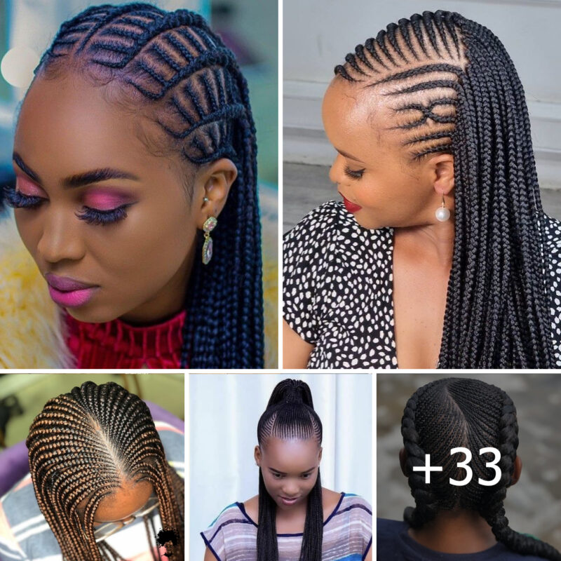 Ghana Weaving Glamour: 33 Breathtaking Hairstyles to Rock in 2024